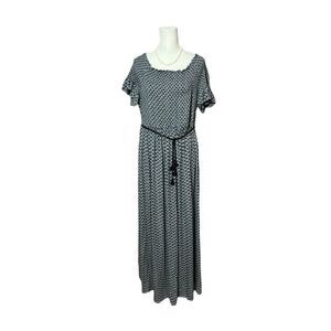 Womens Gray Maxi Gap Maternity Dress Size L
